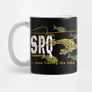 Sarasota/Bradenton, SRQ, I love fishing the USA Mug